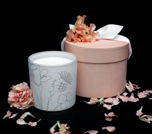 The Crème de Rhubarb Candle