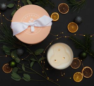 The Crème de Rhubarb Candle