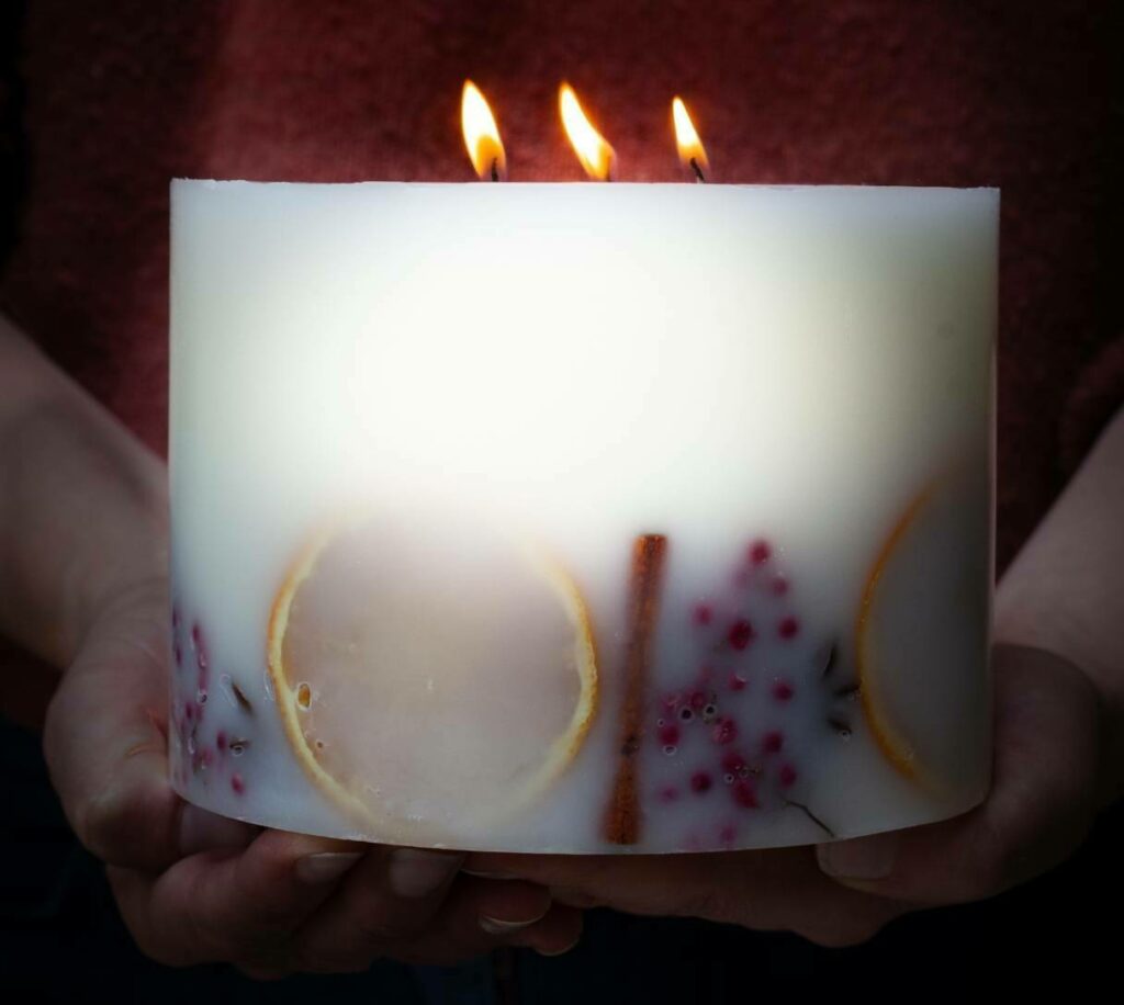 Fireside Large Luxury Botanical Candle