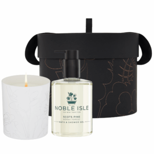 Luxury Scots Pine Shower Gel and Candle Duo