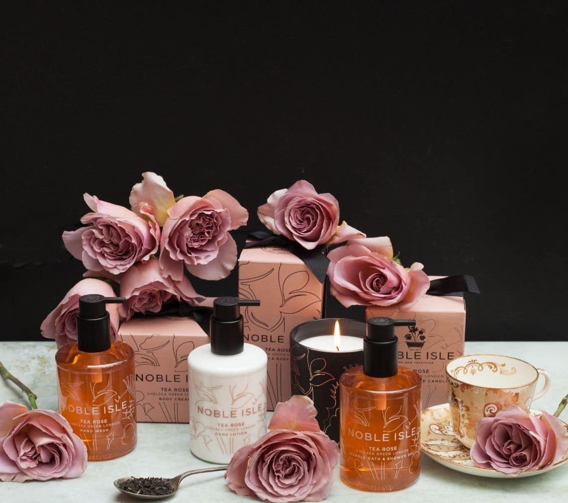 Tea Rose, Luxury Scented Candle