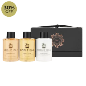 Luxury Shower and Hair Travel Trio